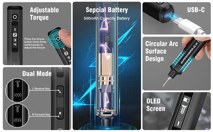 4 Speed Precision Screwdriver Set (32 bits) - Elevated Living