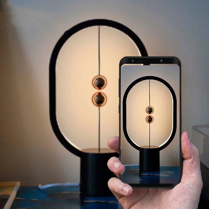 Illuminance LED Balance Night Lamp: USB Bedside/Desk Light - Elevated Living