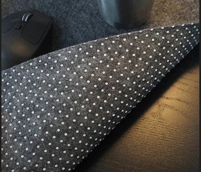 Premium Felt Desk Mat: Multi-Size Mouse Pad & Keyboard Protector - Elevated Living