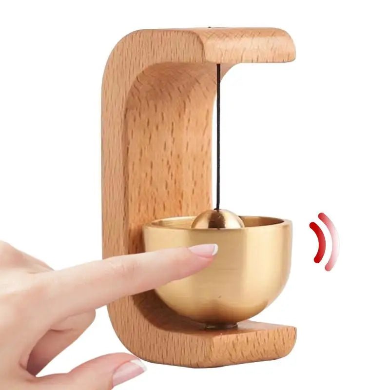 SereneSound Magnetic Wooden Wind Chime - Elevated Living