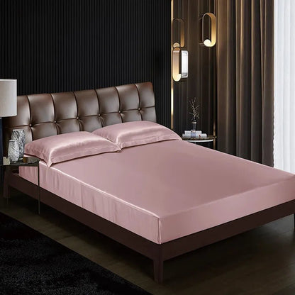 "Luxury Silk Bed Sheets" - Elevated Living