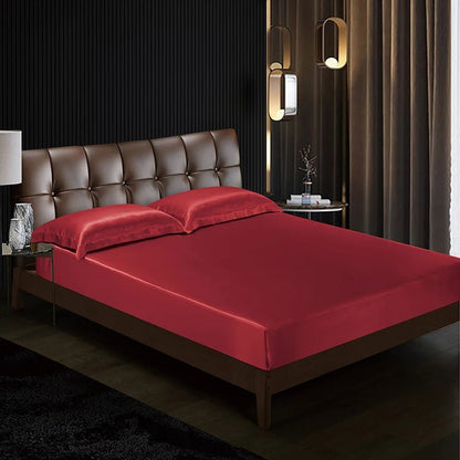 "Luxury Silk Bed Sheets" - Elevated Living