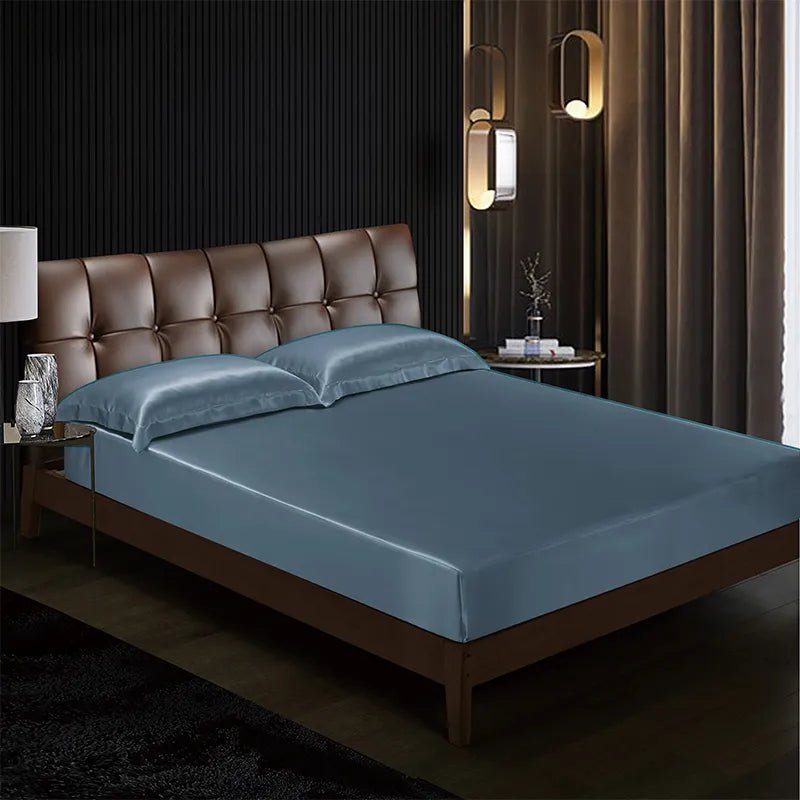 "Luxury Silk Bed Sheets" - Elevated Living