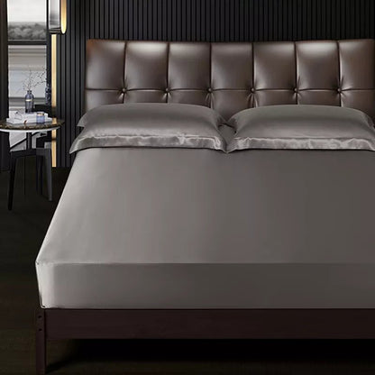 "Luxury Silk Bed Sheets" - Elevated Living