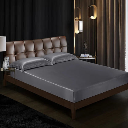 "Luxury Silk Bed Sheets" - Elevated Living