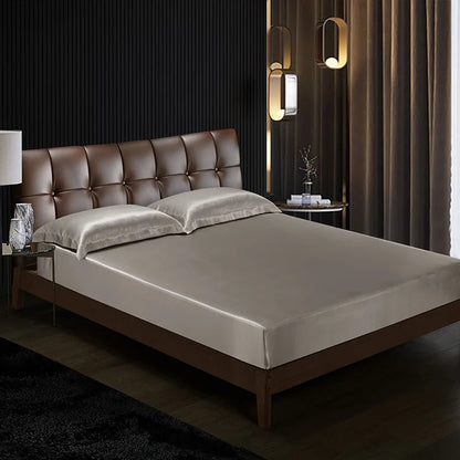 "Luxury Silk Bed Sheets" - Elevated Living