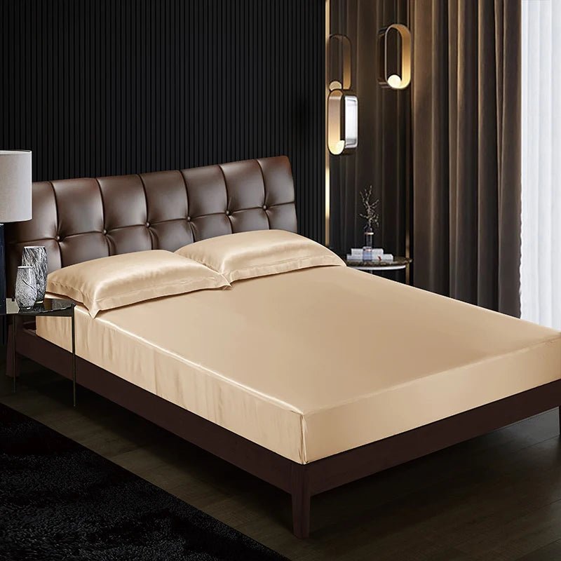 "Luxury Silk Bed Sheets" - Elevated Living