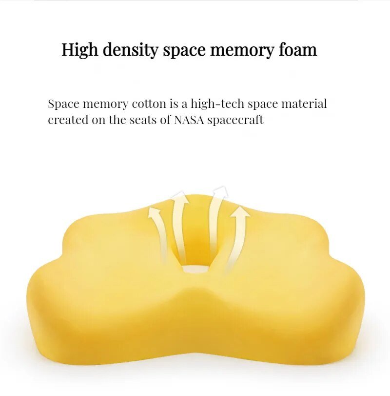 Memory Foam Lumbar Orthopedic Spine Correction Pillow (Set) - Elevated Living
