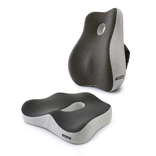 Memory Foam Lumbar Orthopedic Spine Correction Pillow (Set) - Elevated Living